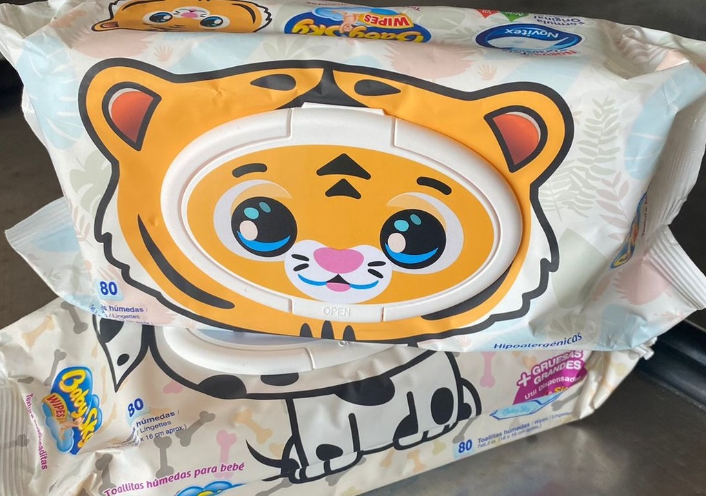 BABY SKY ANIMALITOS TOALLITA 80 UDS