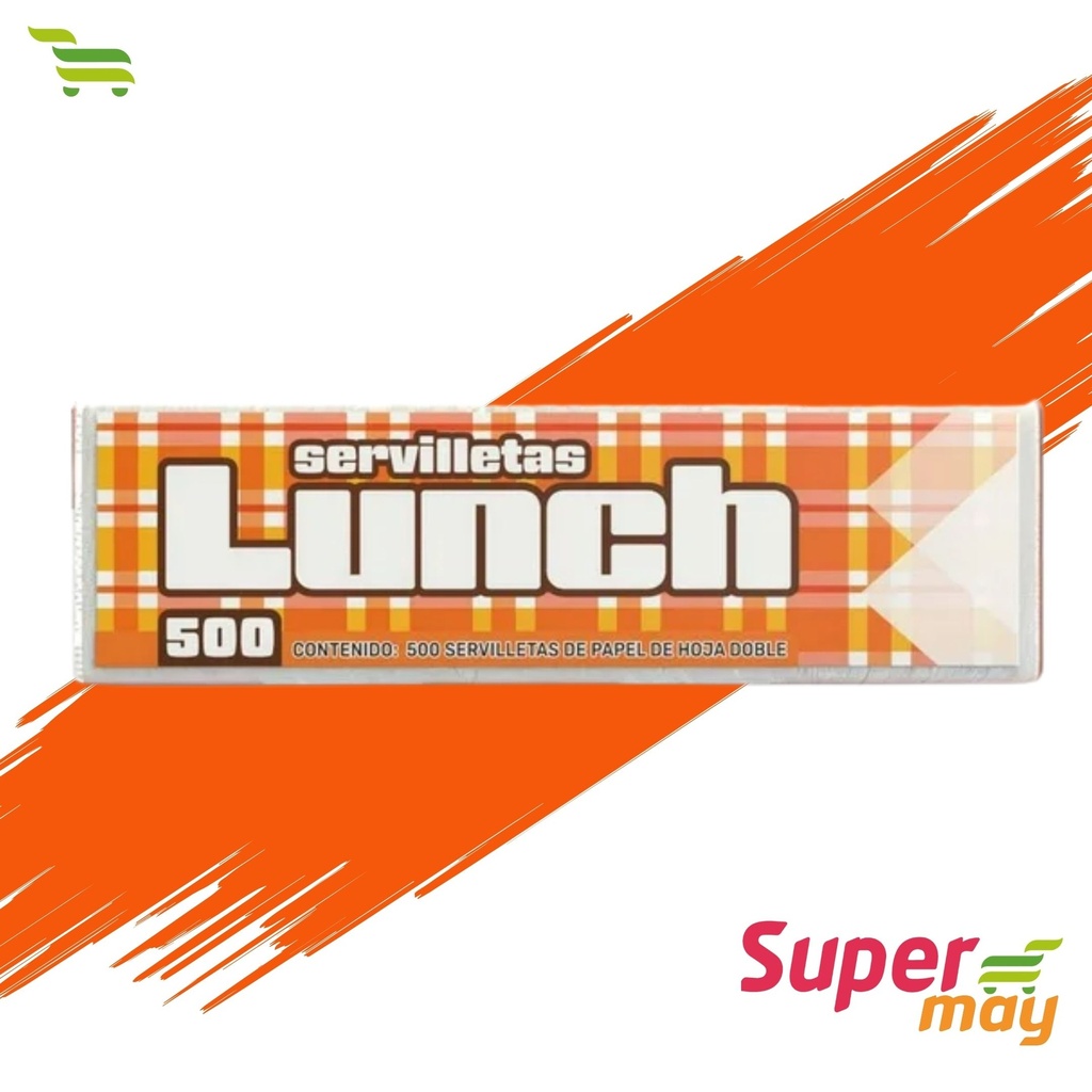 LUNCH SERVILLETAS 500 UDS