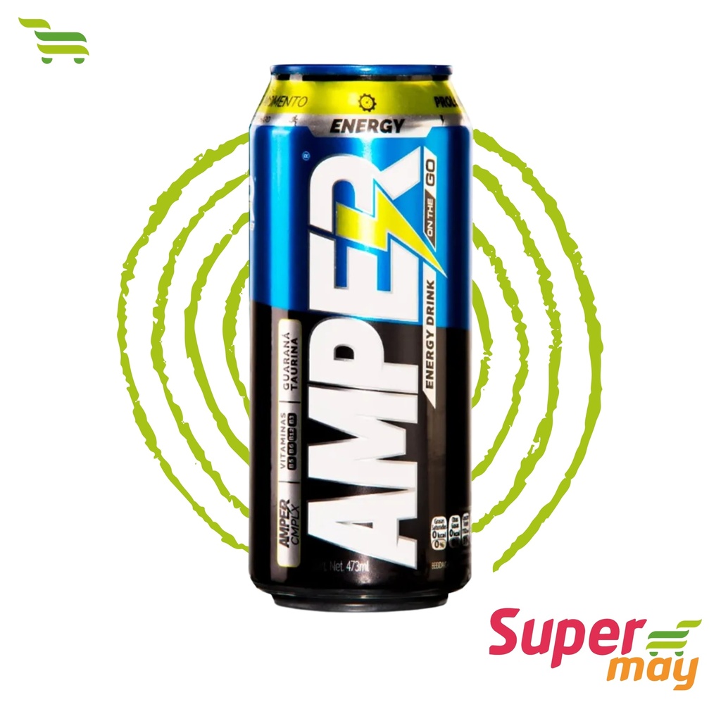 AMPER ENERGY BEBIDA ENERGETICA 473 ML