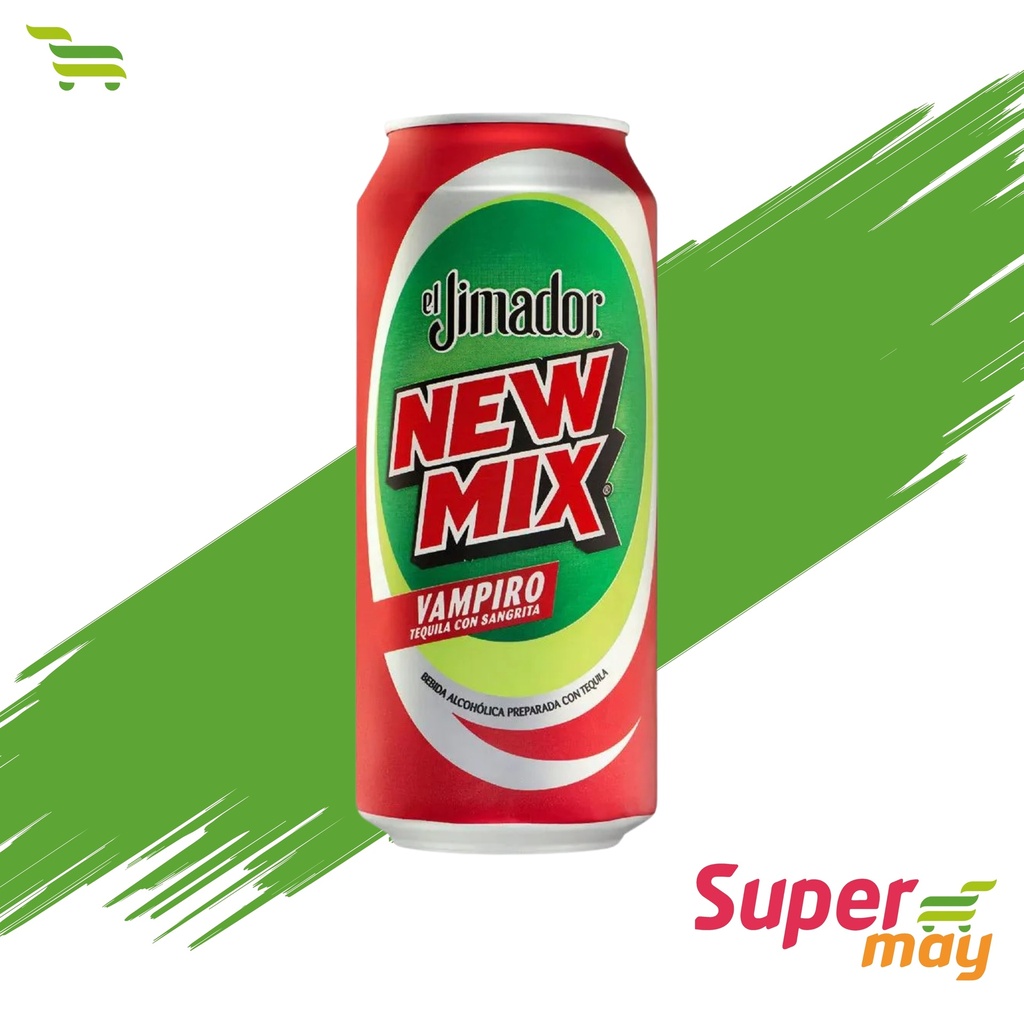 NEW MIX LATON VAMPIRO BEBIDA ALCOHOLICA 473 ML