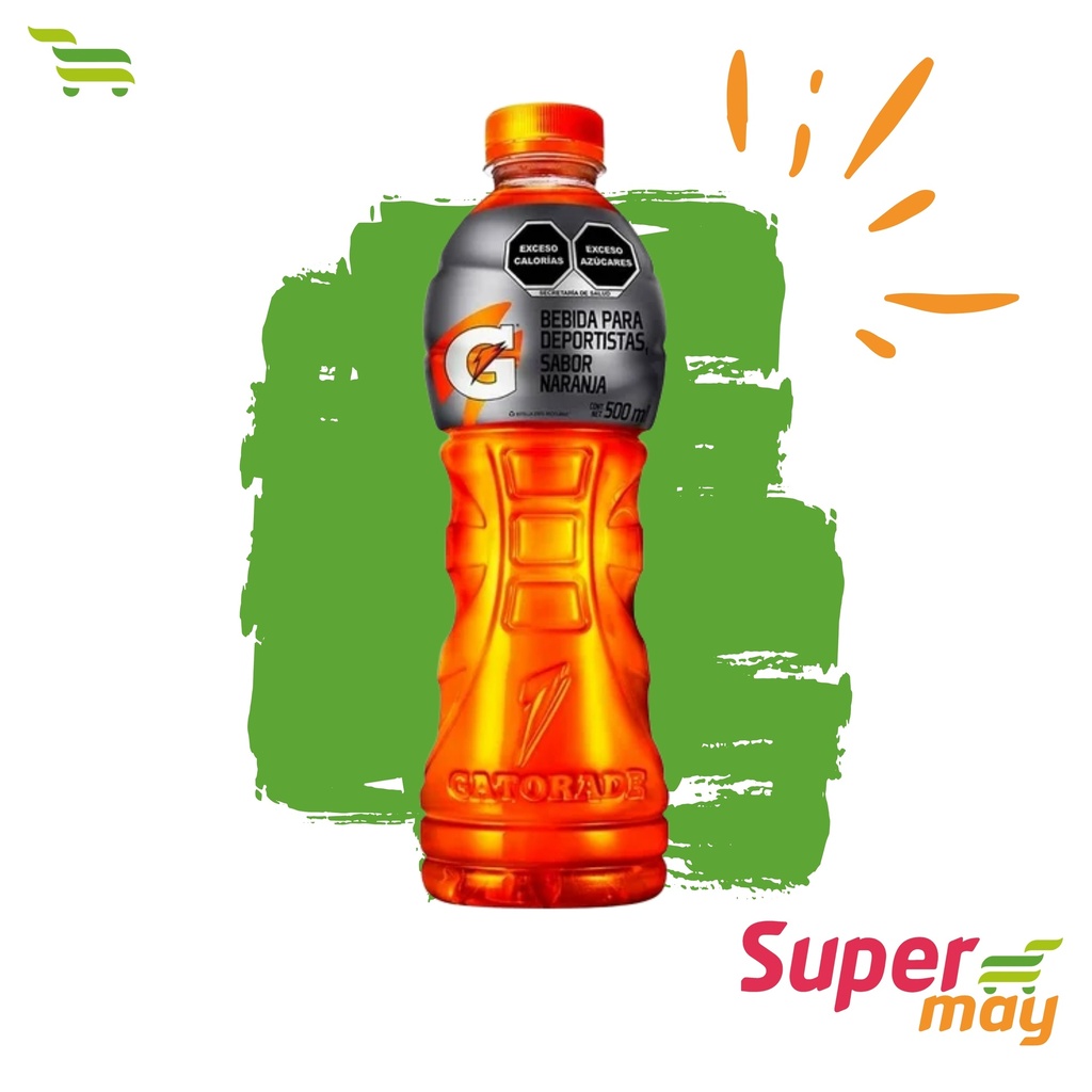 GATORADE NARANJA BEBIDA 500 ML