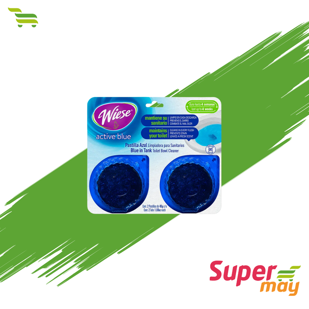 WIESE PASTILLA AZUL 2 UDS