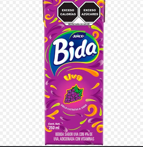 BIDA UVA JUGO 250 ML