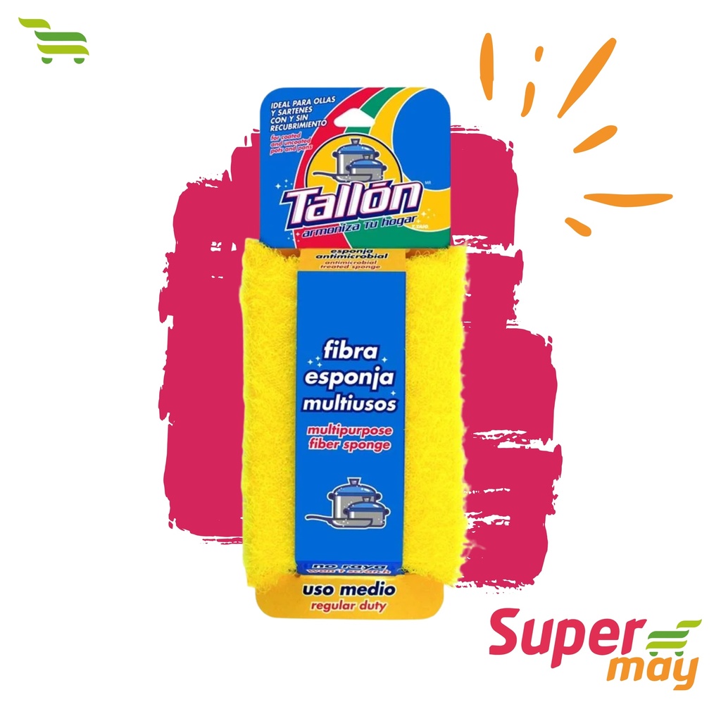 TALLON ESPONJA MULTIUSOS USO MEDIO 1 UDS