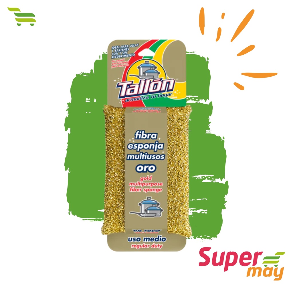 TALLON ESPONJA MULTIUSOS USO MEDIO 1 UDS