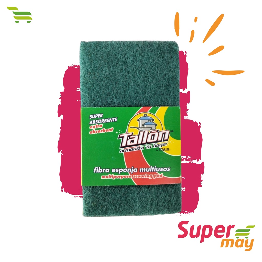 TALLON FIBRA ESPONJA 1  UDS
