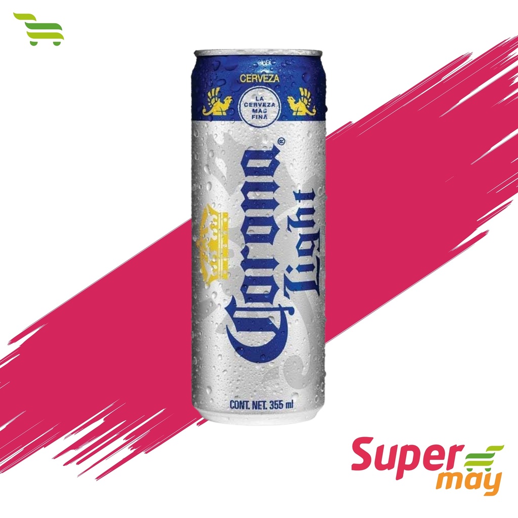CORONA LIGHT LATA CERVEZA 355 ML 1 UDS