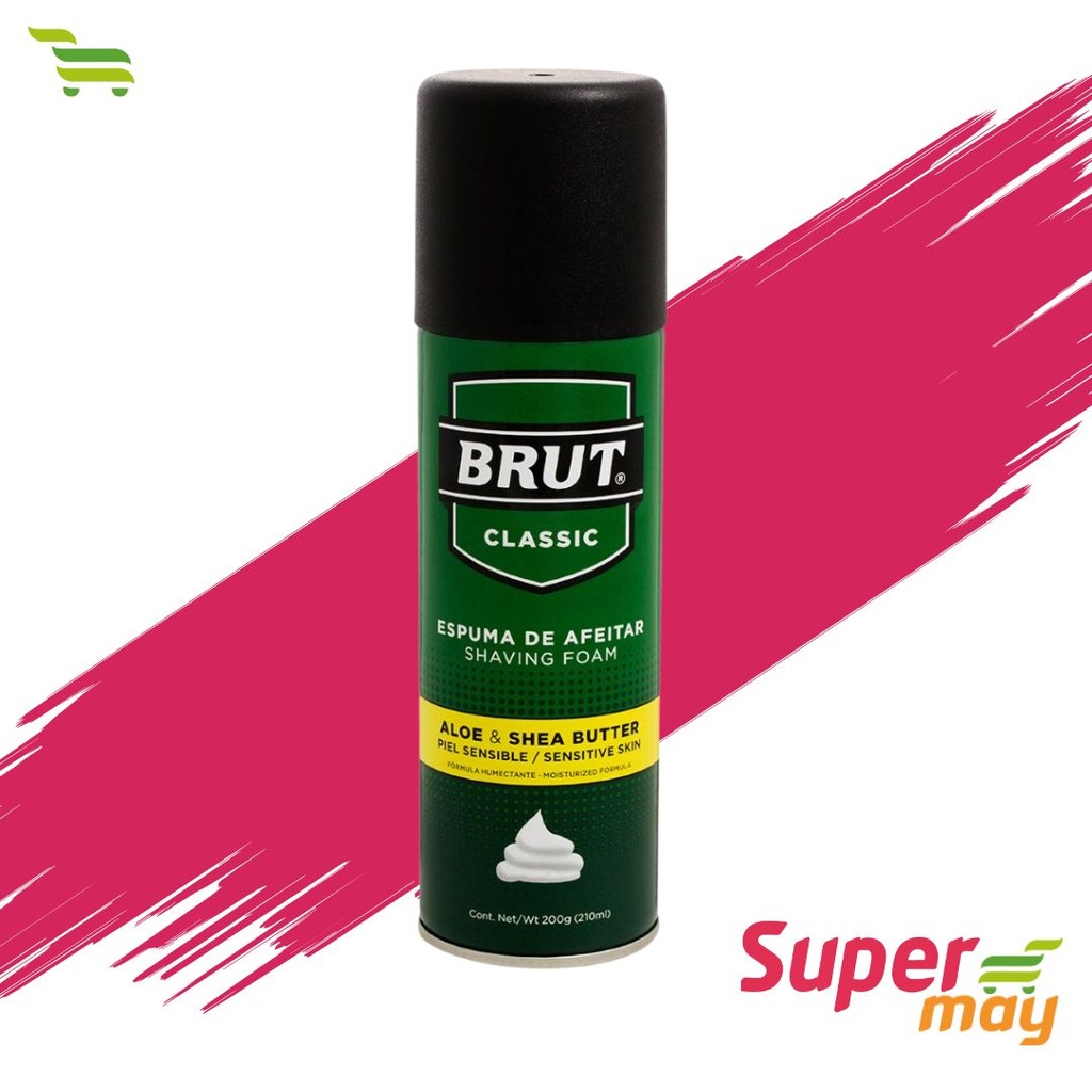 BRUT ESPUMA DE AFEITAR 210 ML