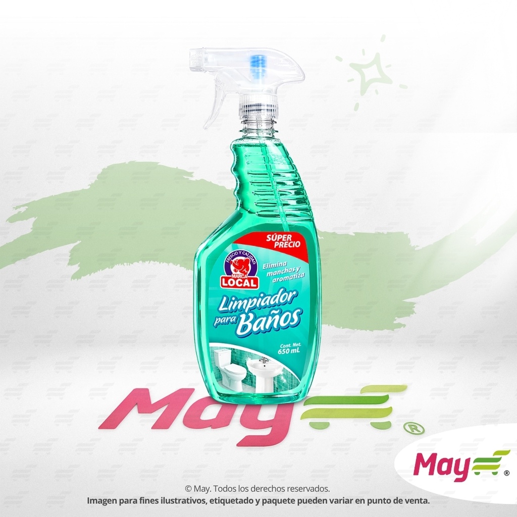 LOCAL LIMPIADOR PARA BAÑOS 650 ML