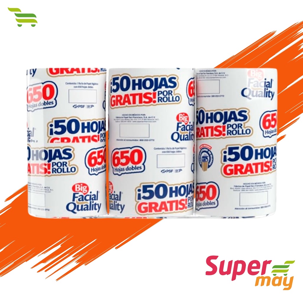 BIG QUALITY PAPEL PAQ 6R/650H