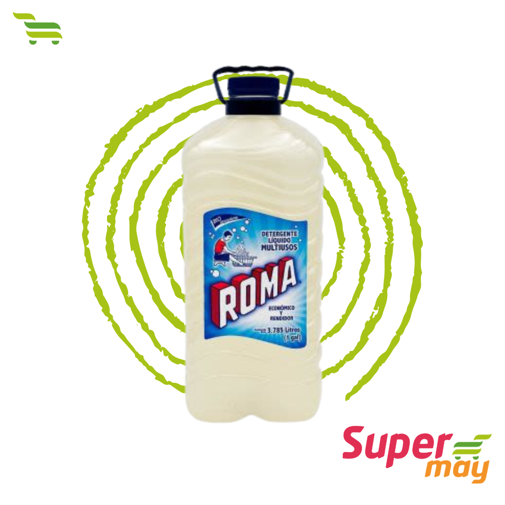 ROMA DETERGENTE LIQUIDO 3.78 LT