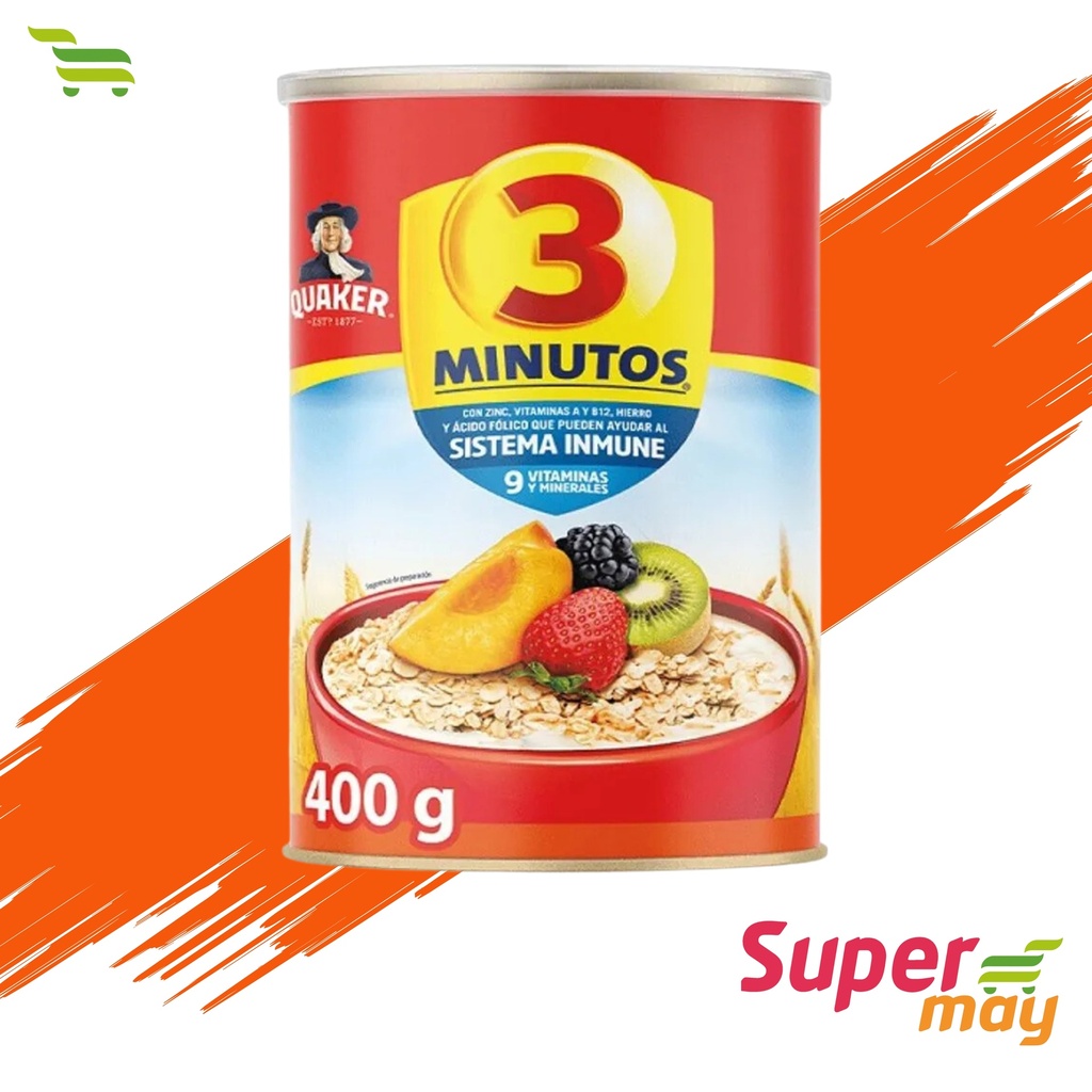 3 MIN BOTE AVENA 2x1 400 GR