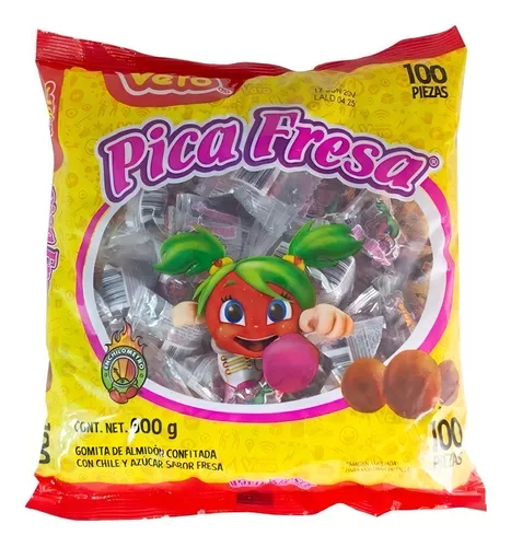 VERO PICA FRESA 100 UDS