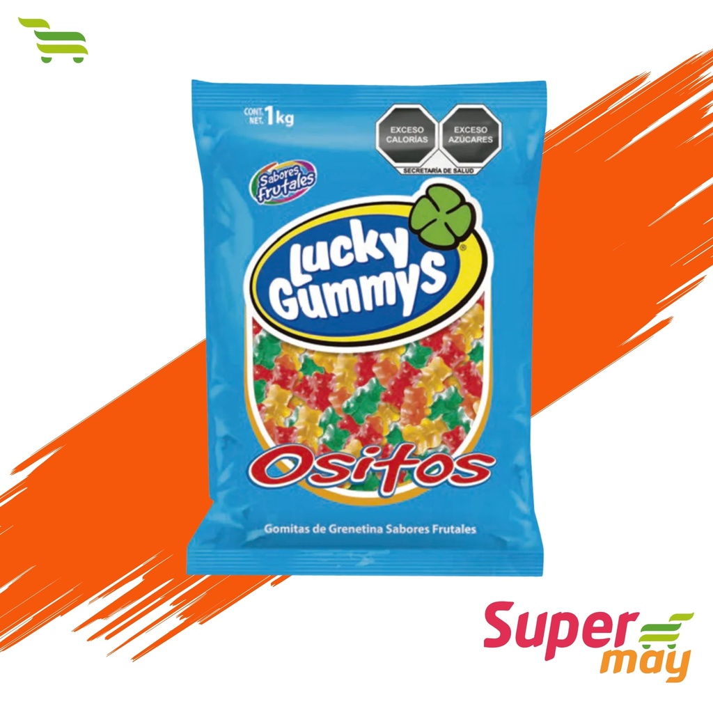 LUCKY GUMMYS GOMITA OSO 1 KG