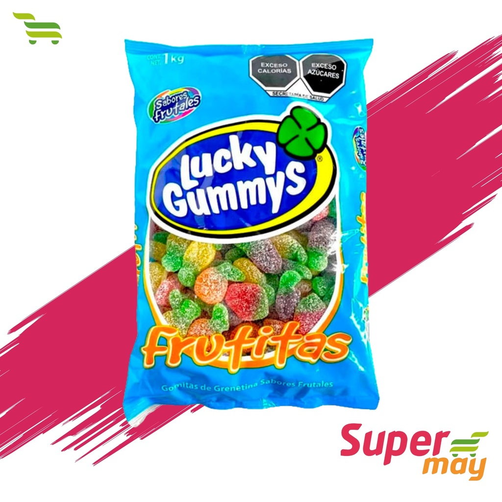 LUCKY GUMMYS GOMITA FRUTAS  1 KG