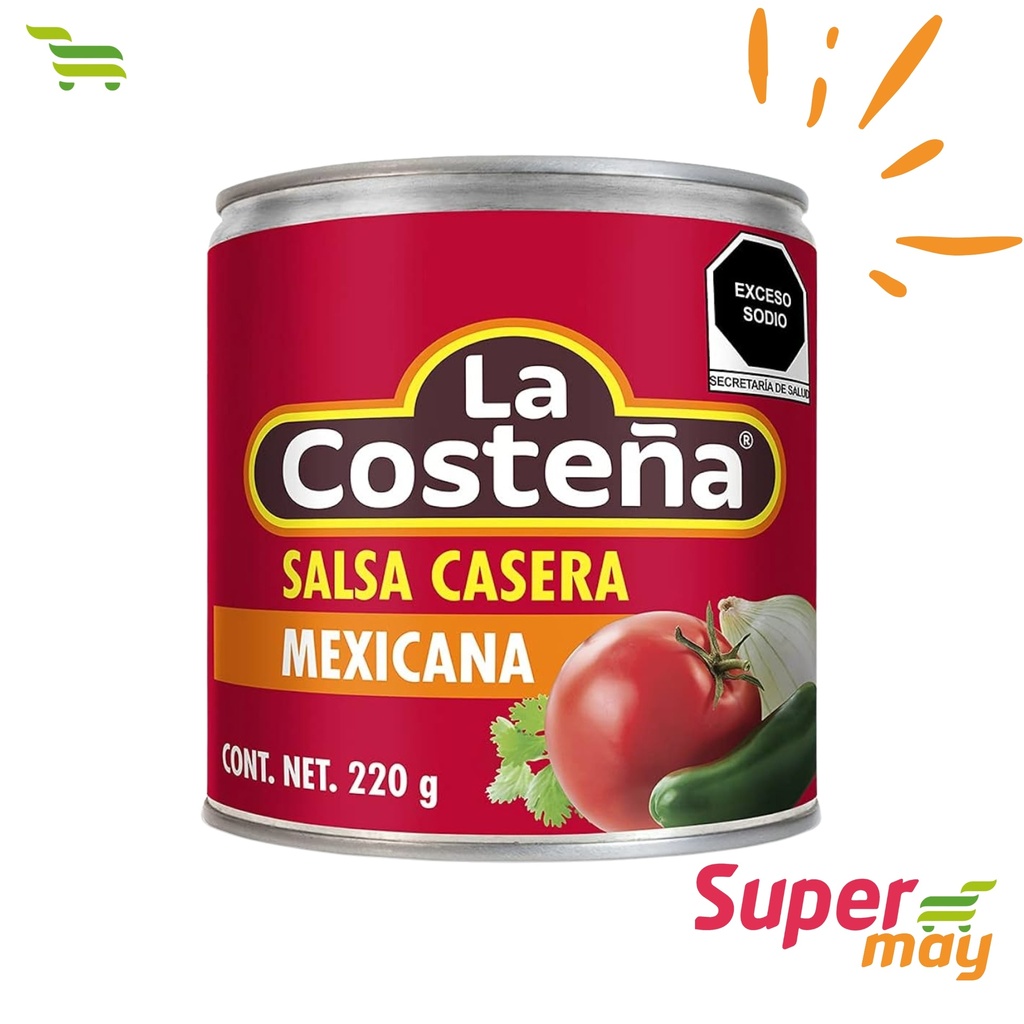 COSTEÑA REGALO  SALSA MEXICANA 210 GR