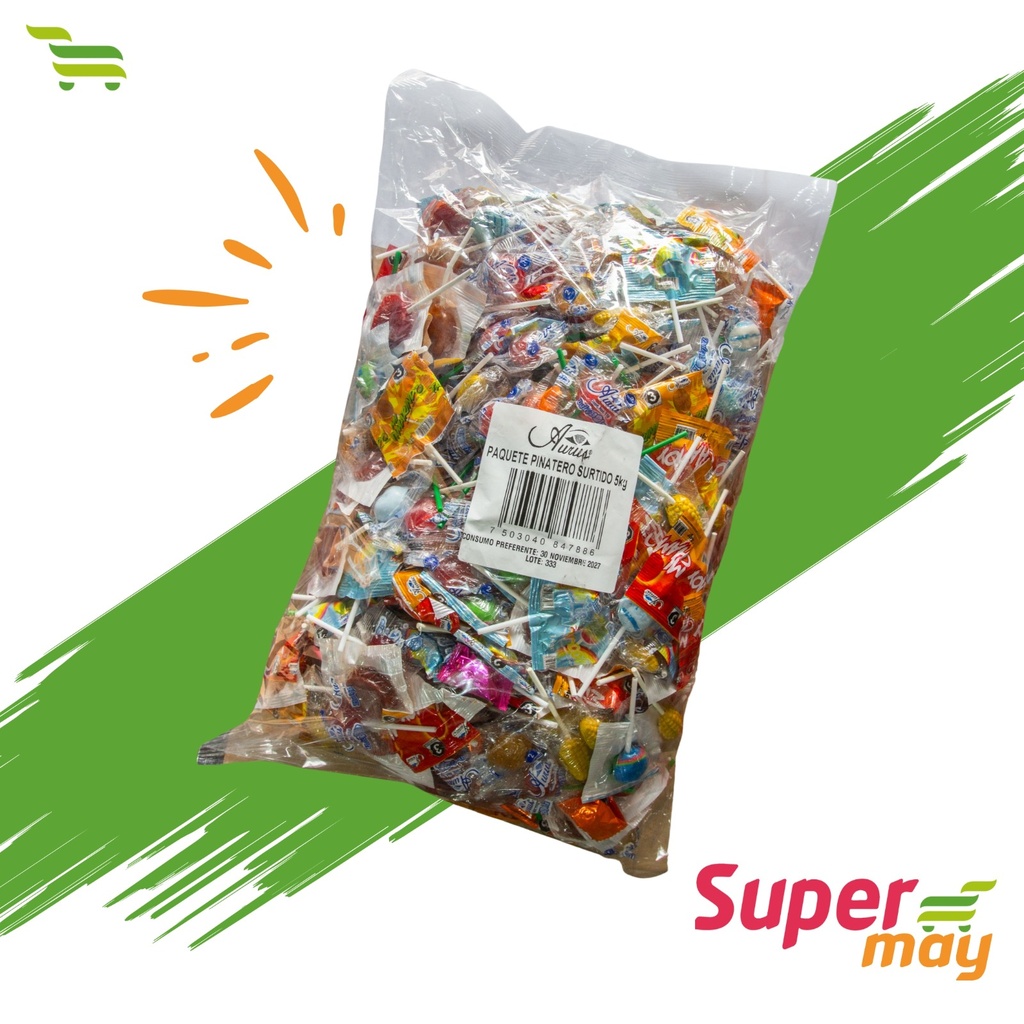 PIÑATERO PALETAS AURUS  5 KG