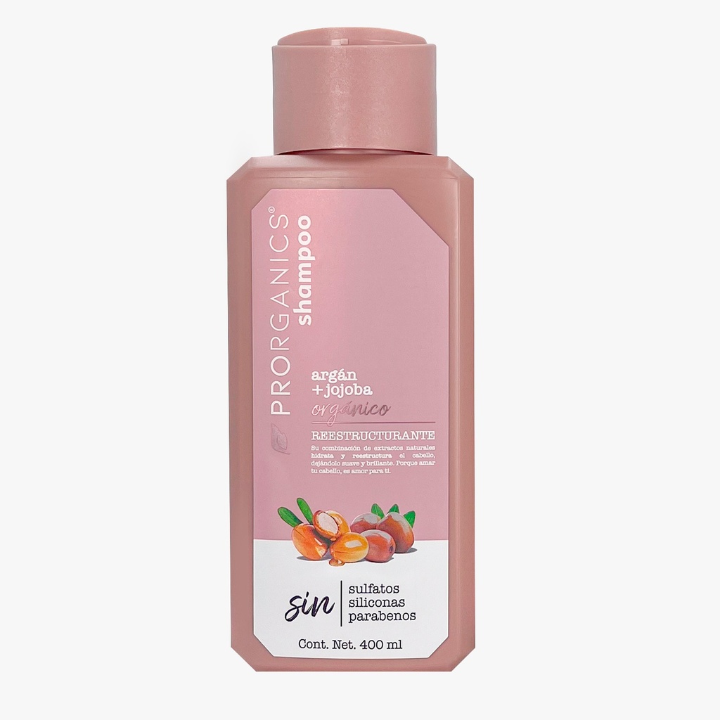 PROGRANICS SHAMPOO ACEITE ARG Y JOJOBA 400 ML
