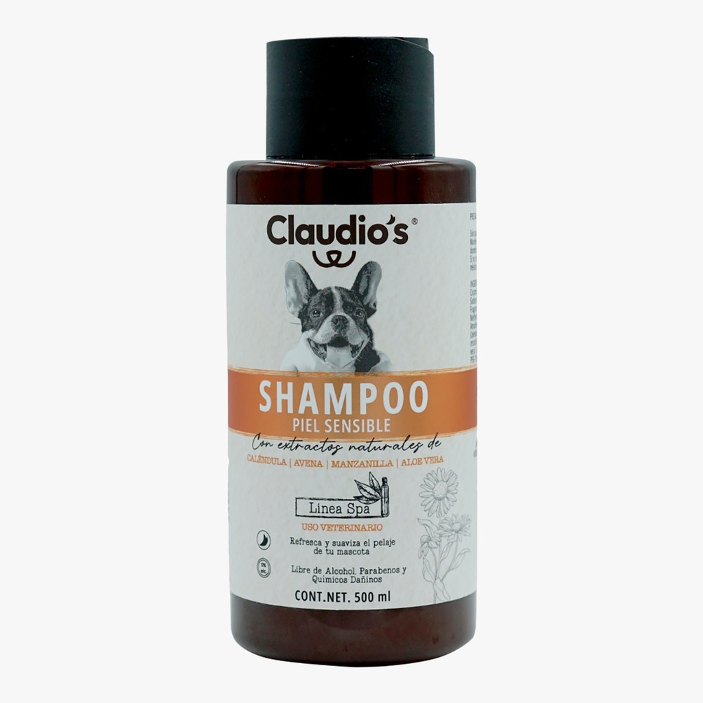 CLAUDIOS SHAMPOO MASCOTA AVENA 500 ML