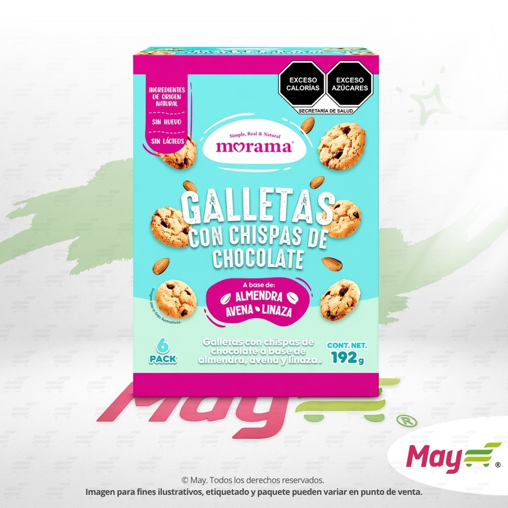 MORAMA GALLETA CHISPAS DE CHOCOLATE