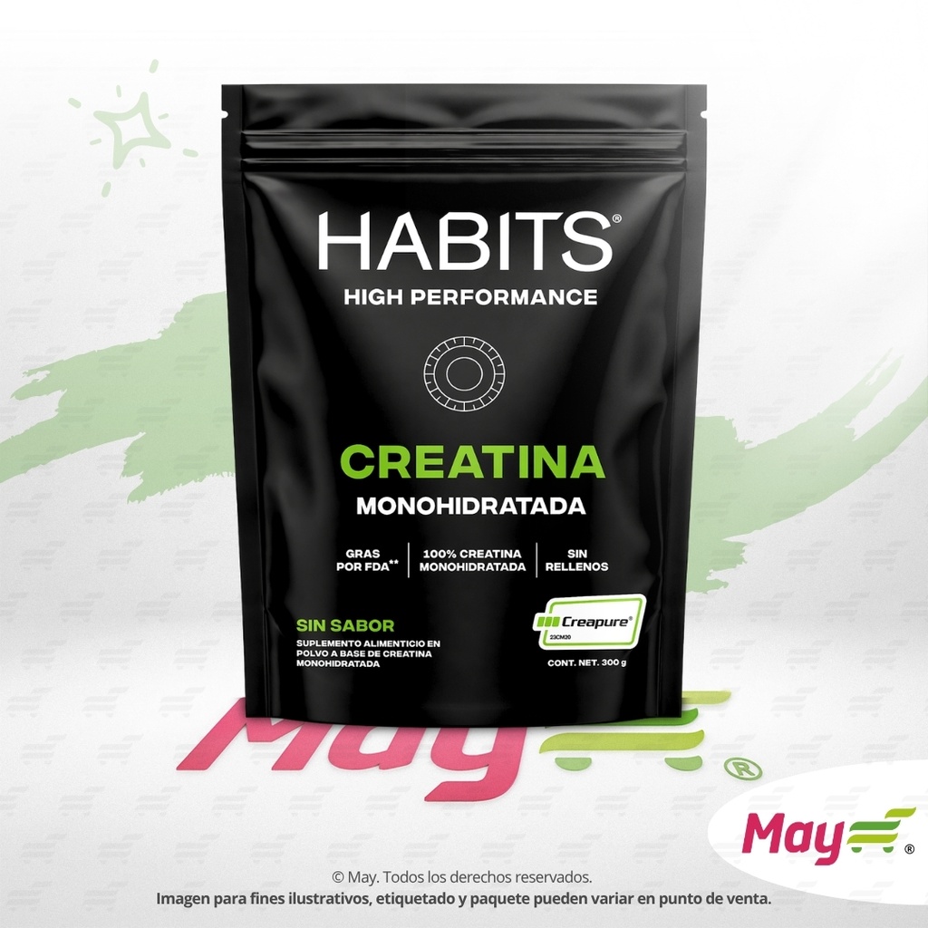 HABITS CREATINA MONOHIDRATADA 300 GR