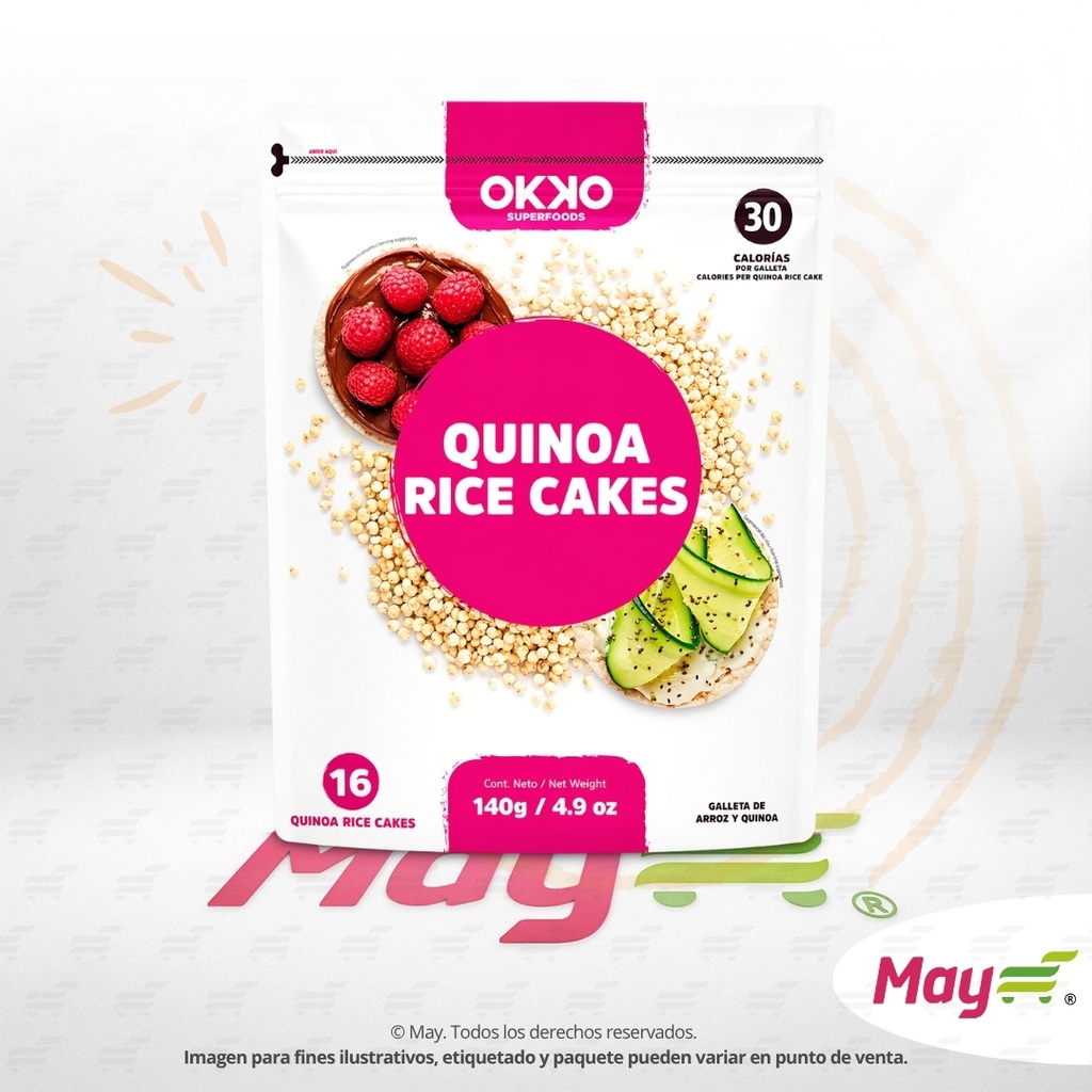 OKKO GALLETA INTEGRAL CON QUINOA 140 GR