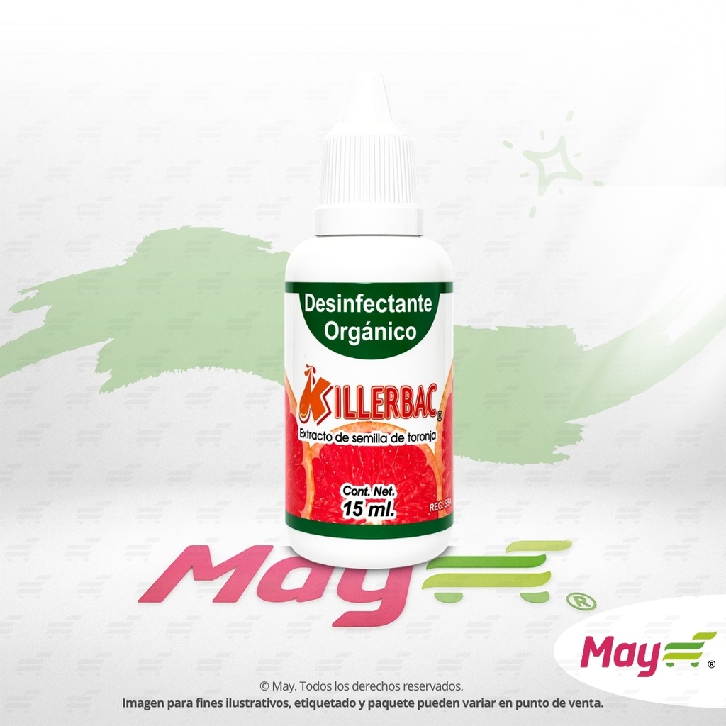 KILLERBAC GOTERO DESINFECTANTE 15 ML