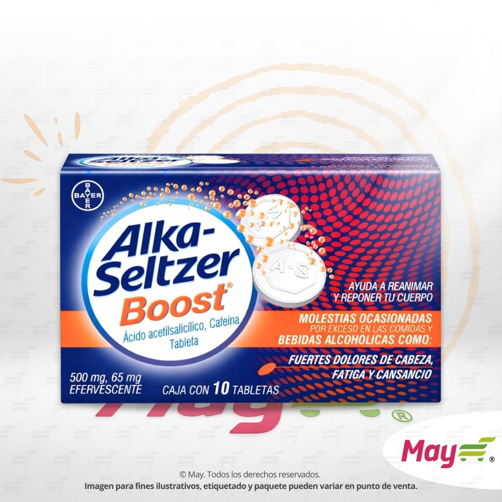 ALKA SELTZER BOOTS EXH/10 UDS