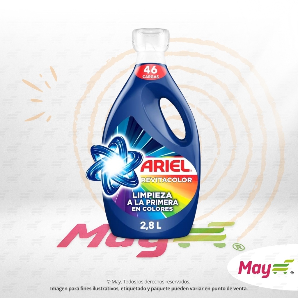 ARIEL LIQUIDO COLOR 2.8 L