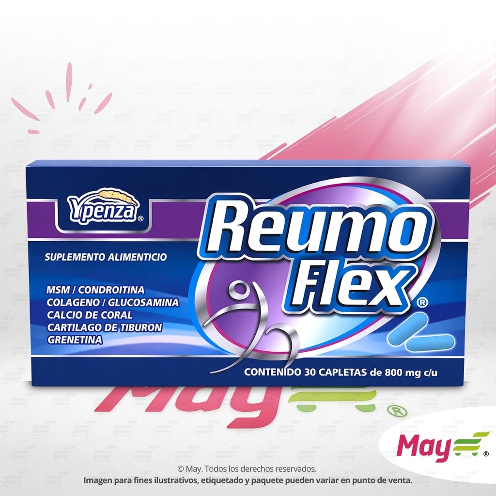 REUMOFLEX AZUL EXH/30 800MG