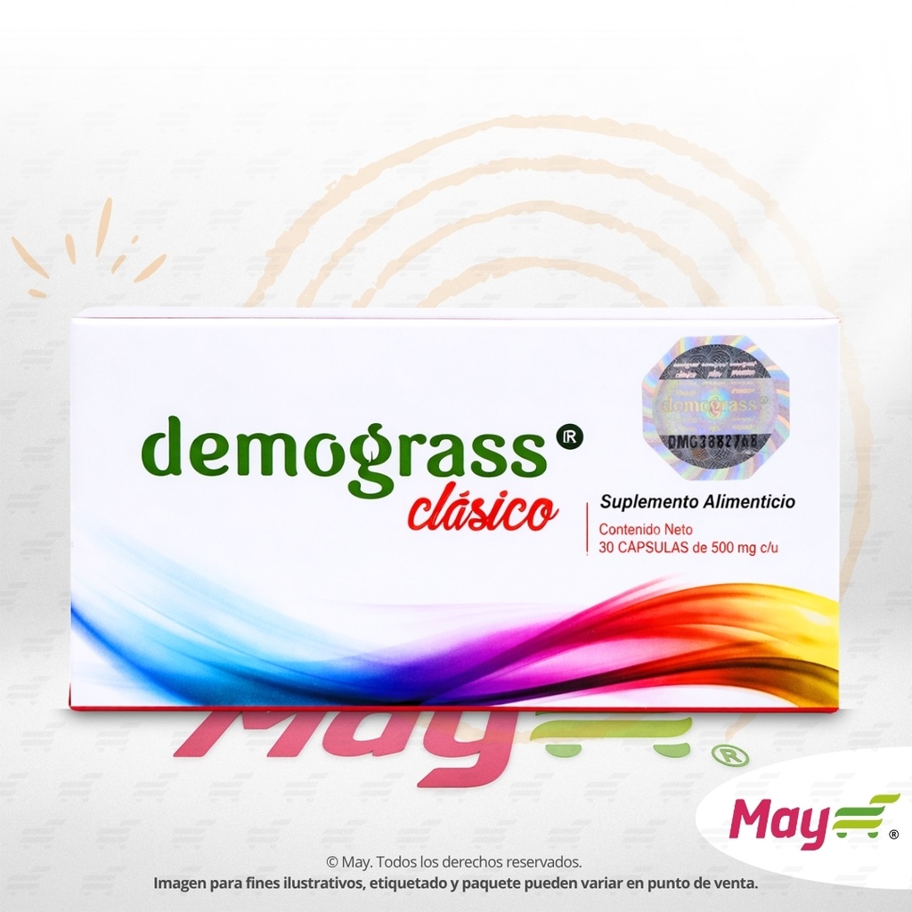 DERMOGRASS CLASICO EXH/30  500 MG