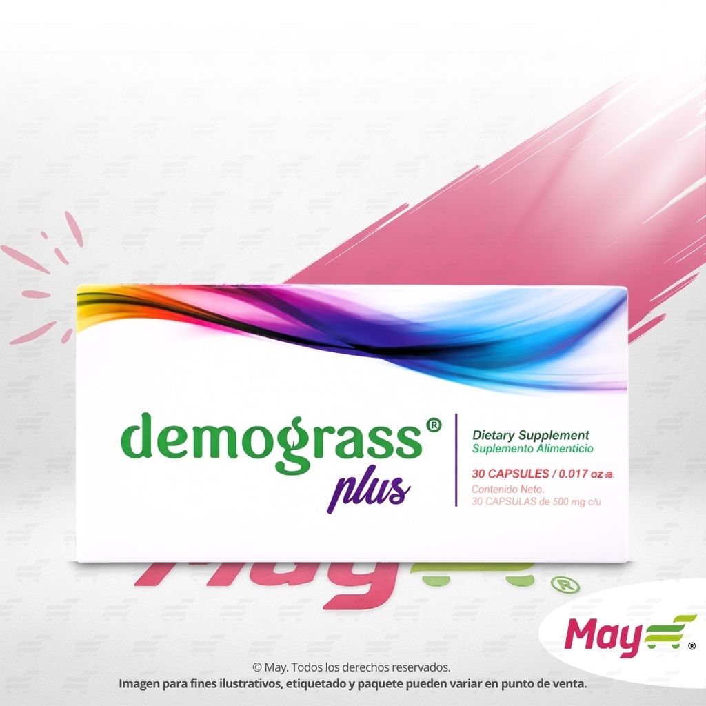 DERMOGRASS PLUS EXH/30  500 MG