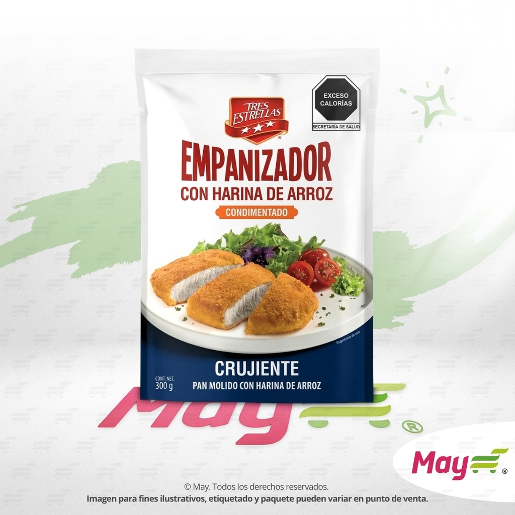 3 ESTRELLA EMPANIZADOR 300 GR