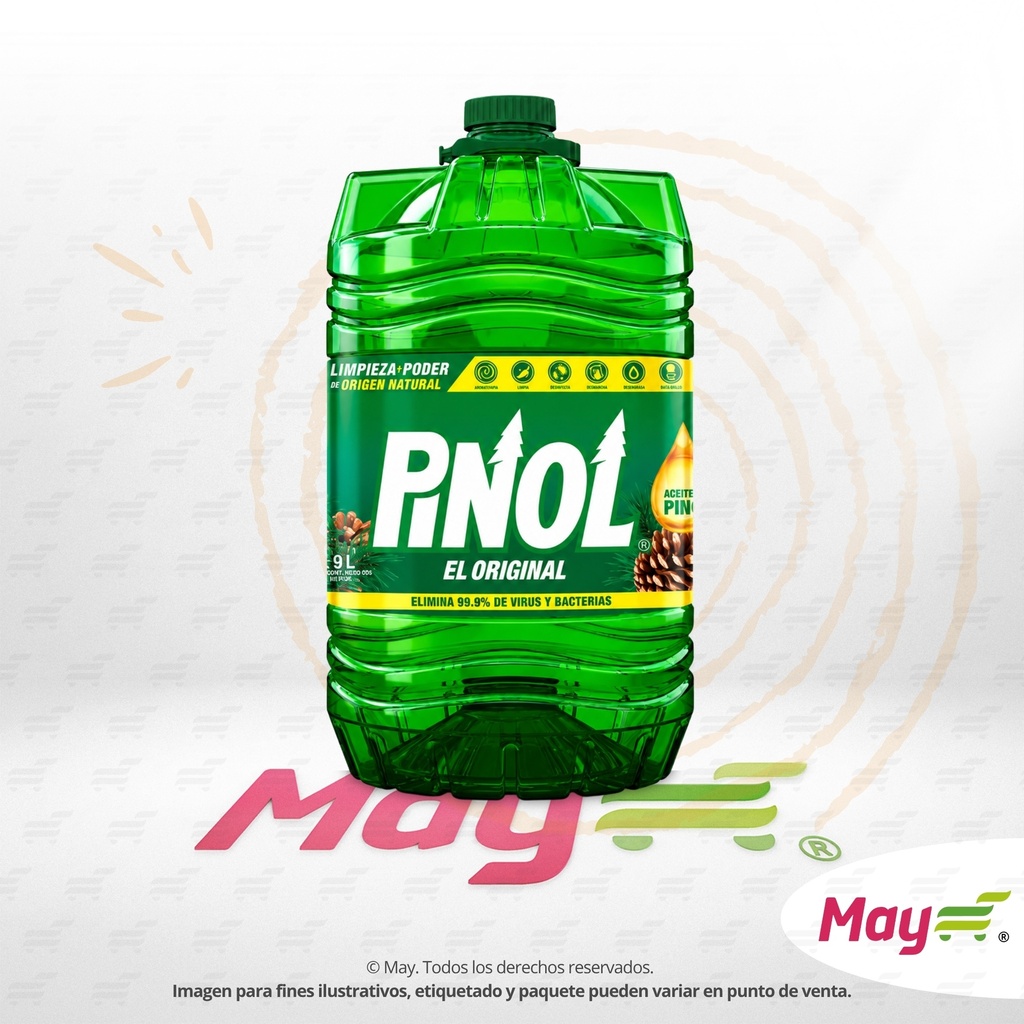 PINOL LIMPIADOR 9 LT