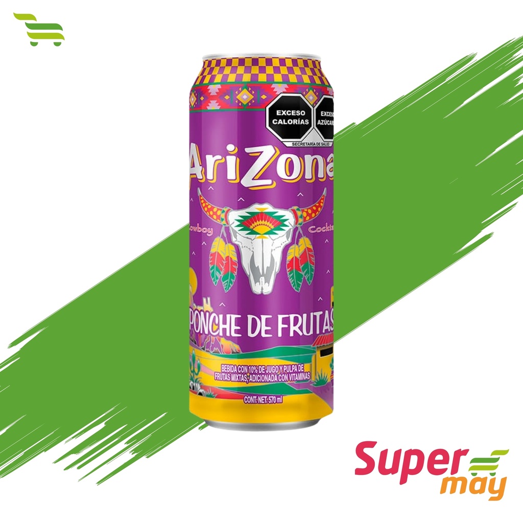 ARIZONA PONCHE BEBIDA 570 ML