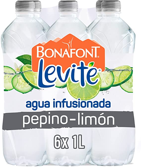 AGUA BONAFONT PEPINO-LIMON C/6 1 LT