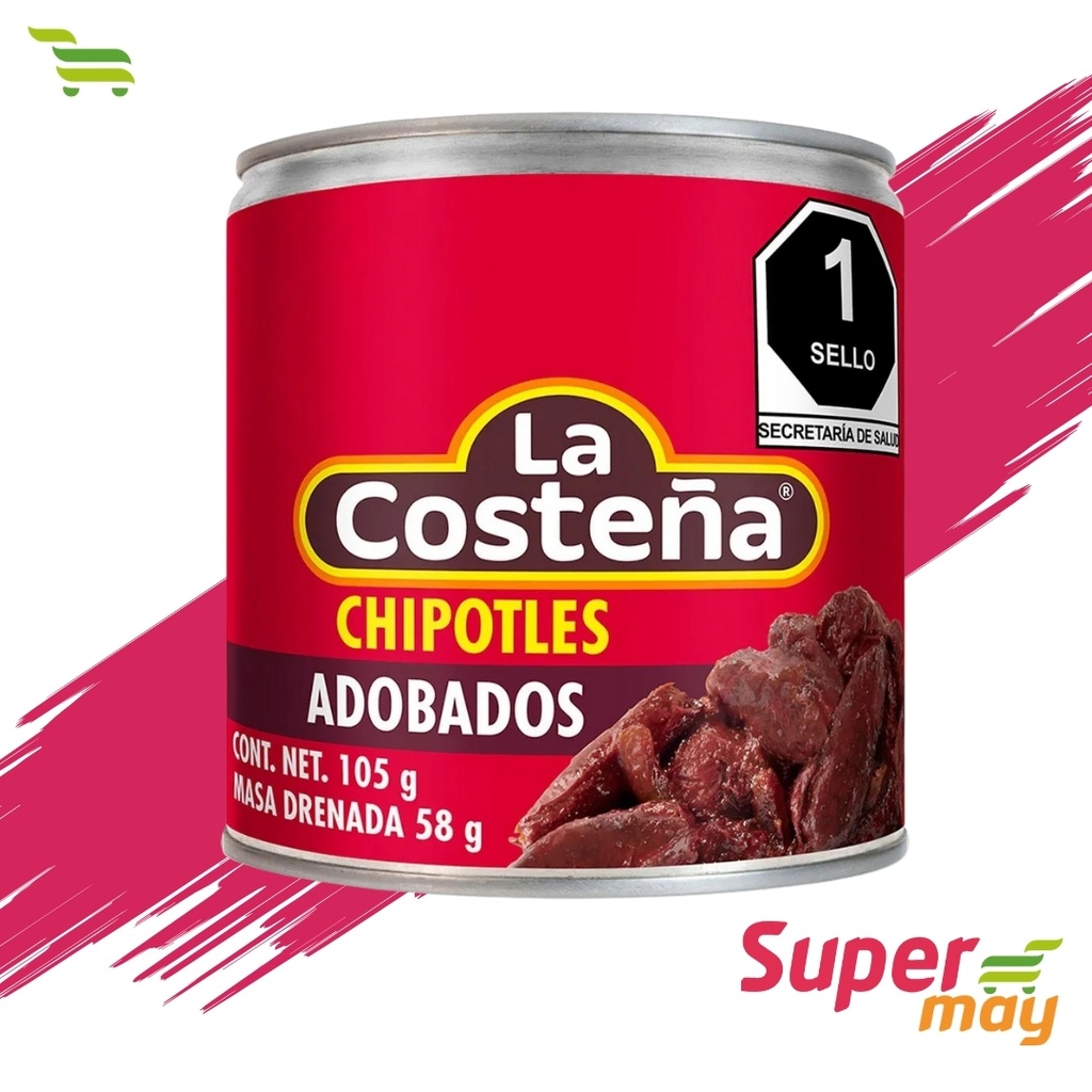 COSTEÑA CHIPOTLES CHILES 105 GR
