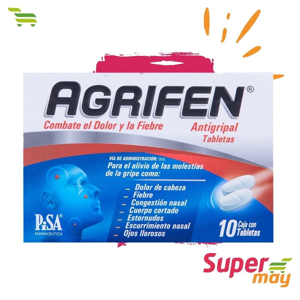 AGRIFEN 20 MG EXH/10 UDS