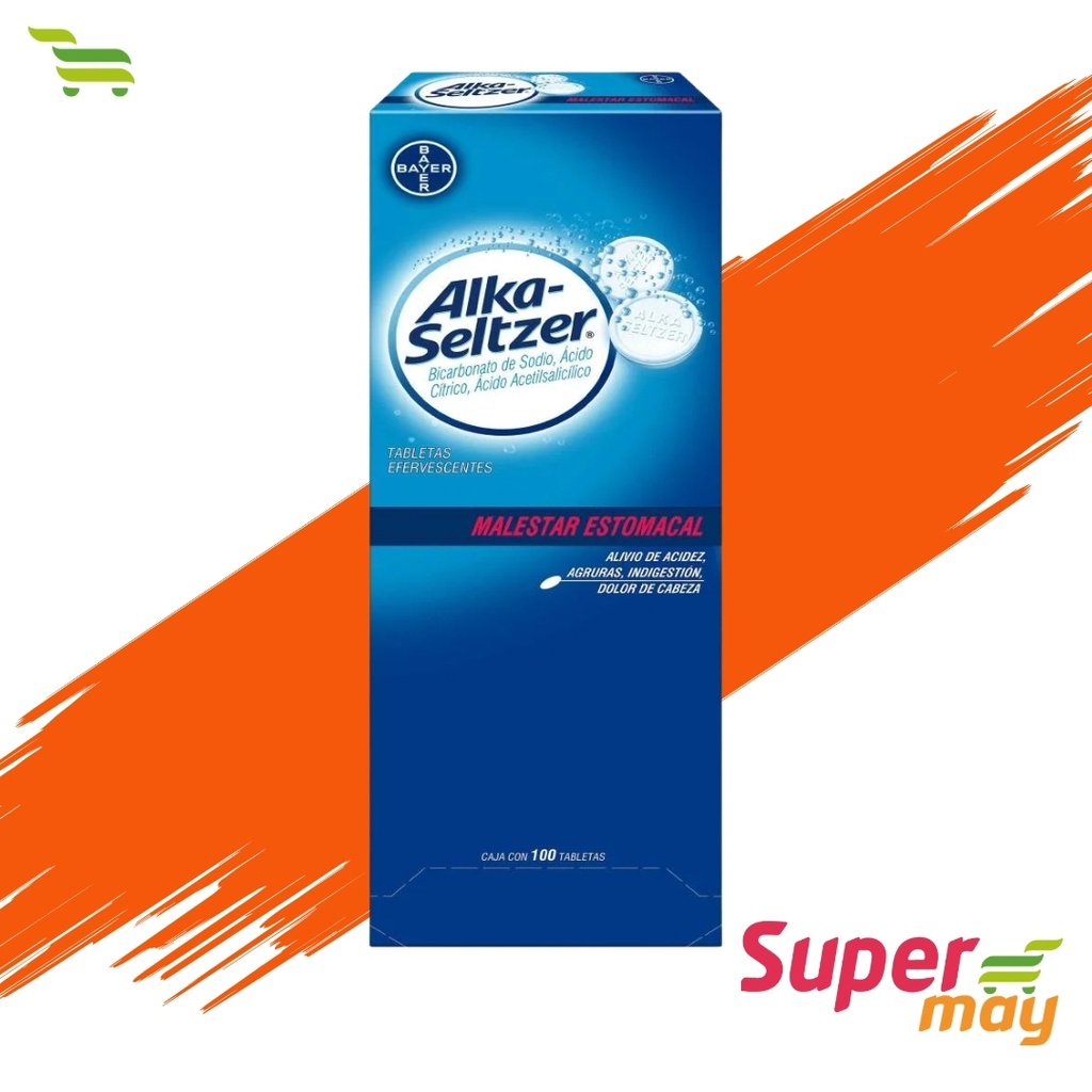 ALKA SELTZER EXH/100 100 MG