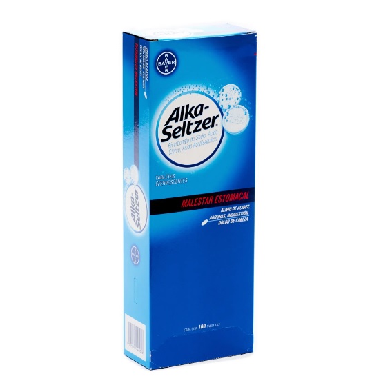 ALKA SELTZER EXH/100 100 MG