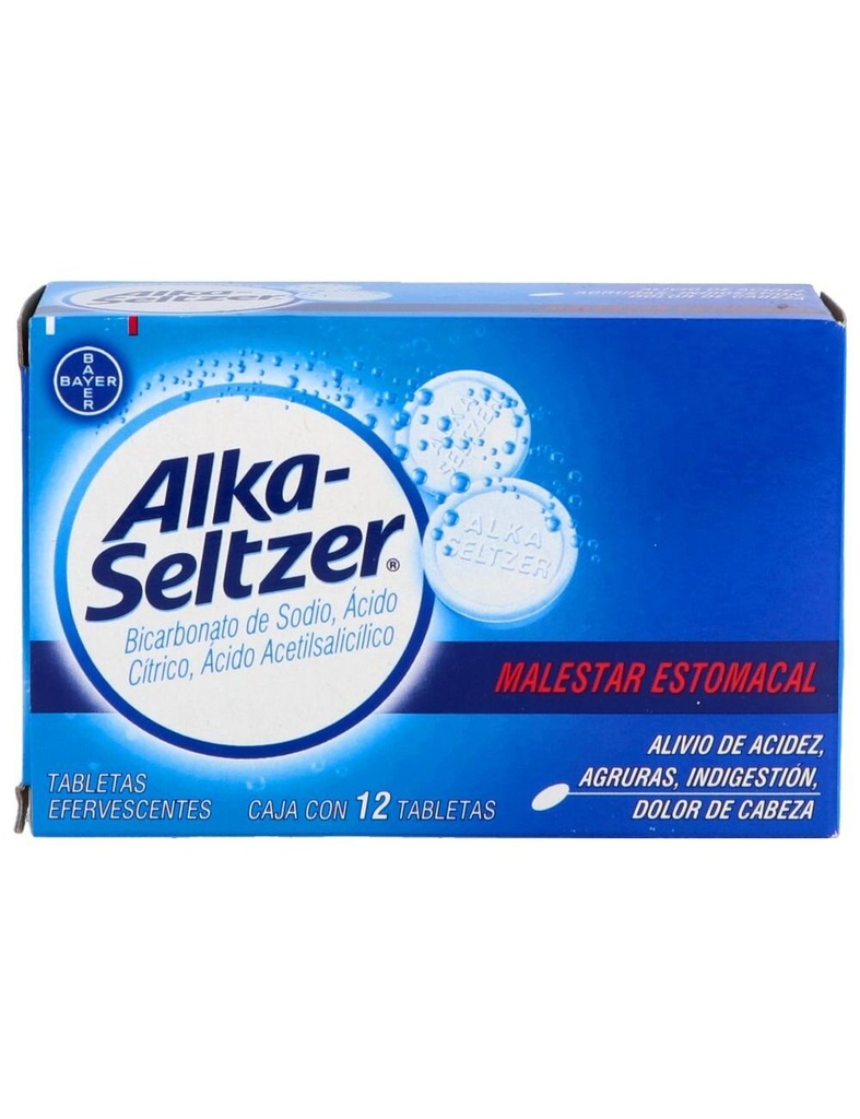 ALKA SELTZER EXH/12 UDS