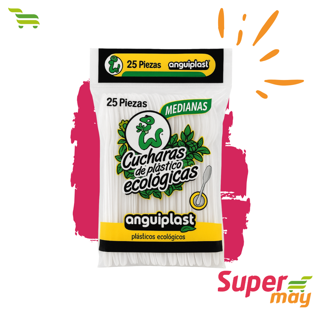 ANGUIPLAST CUCHARA MED 25 UDS
