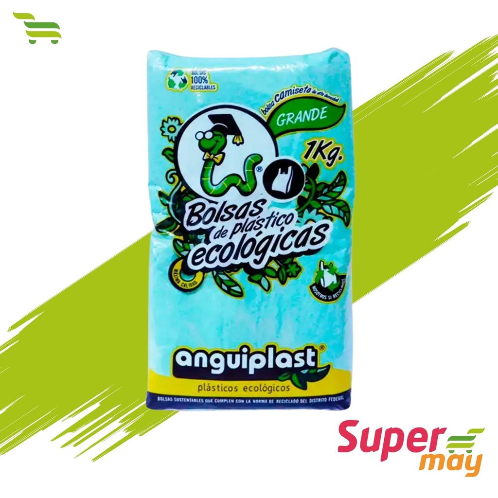 ANGUIPLAST CAMISETA GRANDE BOLSA 1 KG