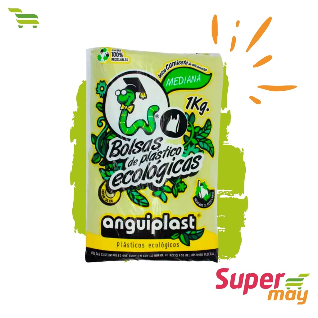 ANGUIPLAST CAMISETA MEDIANA BOLSA 1 KG
