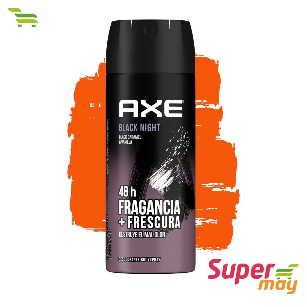 AXE AERO BLACK NIGHT DESODORANTE 150 MLS