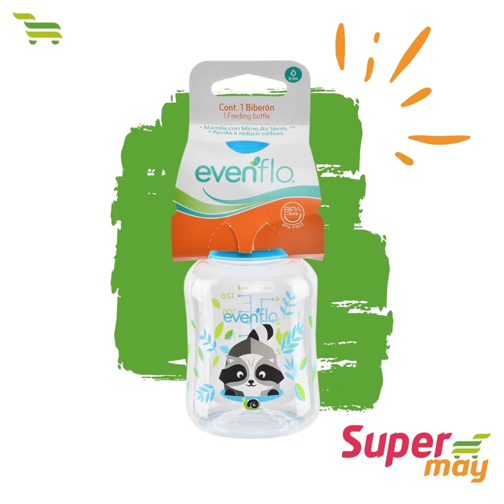 EVENFLO BIBERON 4 OZ