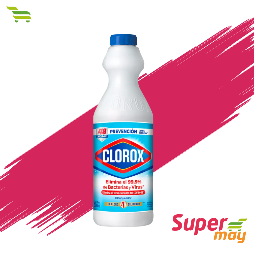 CLOROX BLANQUEADOR 500 ML