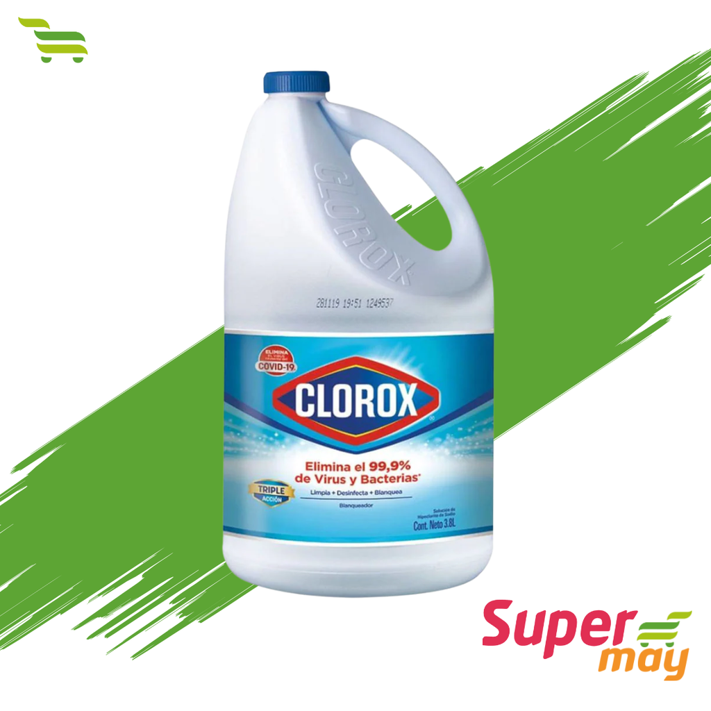 CLOROX BLANQUEADOR 3.8 LT