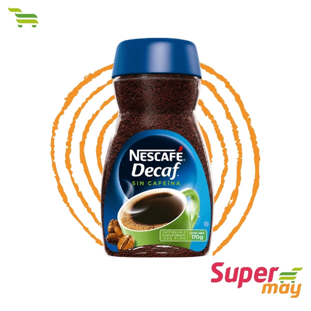 NESCAFE DECAF CAFE 170 GR