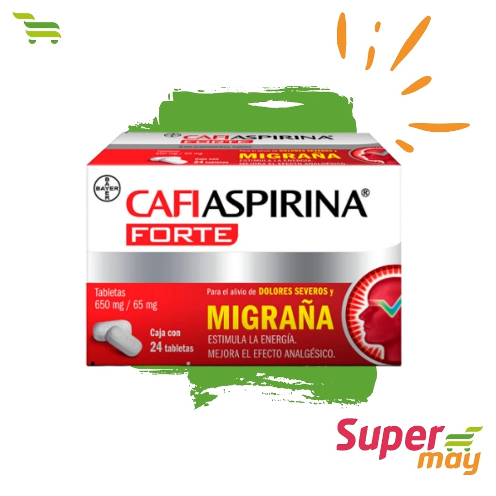 CAFIASPIRINA FORTE 650 MG EXH/24 UDS